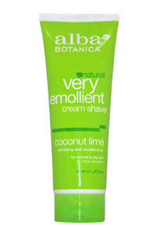 U-ShaC-very-emollient-cream-shave---coconut-lime-by-alba-botanica 8 oz