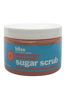 U-Scr-blood-orange-+-white-pepper-sugar-scrub-by-bliss 11.6 oz