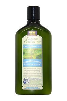 U-Con-organics-strengthening-peppermint-conditioner-by-avalon 11 oz