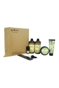 U-2 xWSA-wen-hair-care-deluxe-kit---sweet-almond-mint-by-chaz-dean 6 Pc Kit