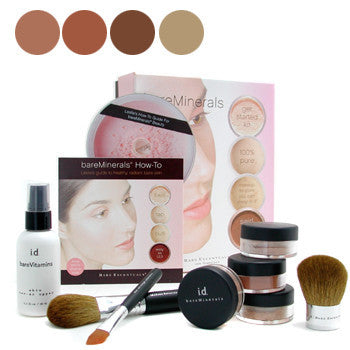 W-BarEBG-bare-escentuals-bareminerals-get-started-kit---tan/-medium-tan-(-skin-rev-er-upper+-2x-fdn+-face-color+-mineral-veil-9pcs 0