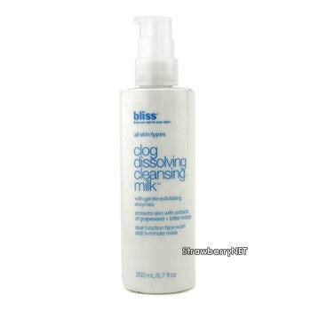 W-BliCDC-bliss-clog-dissolving-cleansing-milk-200ml/6.7oz 0