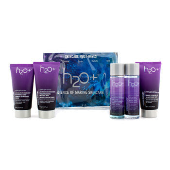 W-H2OSMS-h2o+-skincare-must-haves-set:-cleansing-gel-60ml-+scrub-60ml-+-moisture-mask-60ml-+-toner-50ml-+-eye-makeup-remover-40ml-5pcs 0