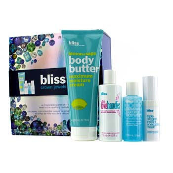 W-BliCJS-bliss-crown-jewels-set:-body-butter-200ml-+-love-handler-118ml-+-triple-oxygen-instant-energizing-mask-15ml-+-face-wash-60ml-4pcs 0