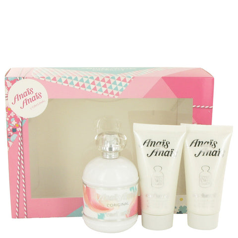 W-Gift-anais-anais-l'original-by-cacharel Gift Set -- 3.4 oz EDT Spray + 2 - 1.7 oz Body Lotion