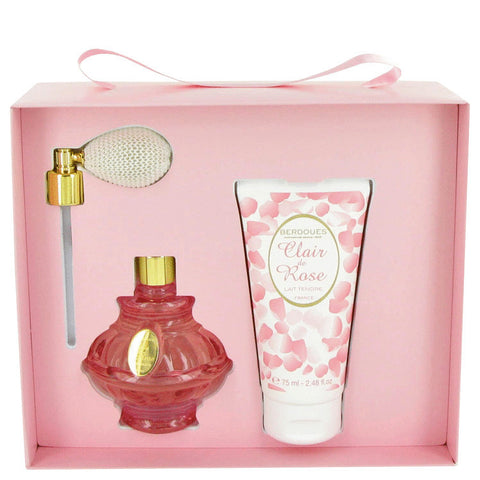 W-Gift-clair-de-rose-by-berdoues Gift Set -- 2.6 oz EDT Spray + 2.5 oz Body Lotion