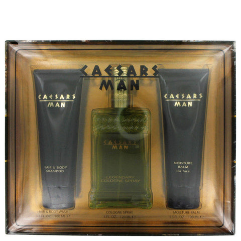 M-Gift-caesars-by-caesars Gift Set -- 4 oz Cologne Spray + 3.3 oz Shower Gel + 3.3 oz After Shave Balm