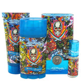 M-Gift-ed-hardy-hearts-&-daggers-by-christian-audigier Gift Set -- 3.4 oz EDT Spray + 3 oz Shower Gel + 2.75 oz Deodorant Stick + .25 oz Mini EDT Spray