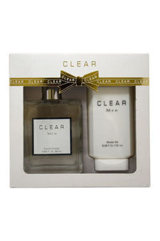 M-Gift-clear-men-by-intercity-beauty-company Gift Set 2.82oz EDT Spray| 3.38oz Shower Gel