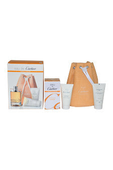 M-Gift-eau-de-cartier-essence-d'orange-by-cartier Gift Set 3.3oz EDT Spray| 1.6oz Gel Corps| 1.6oz Fluide Hydratant| Bag