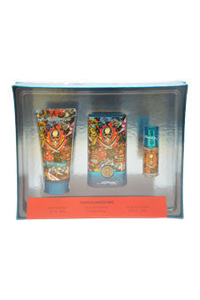 M-Gift-ed-hardy-hearts-&-daggers-by-ed-hardy Gift Set 1.7oz EDT Spray|0.25oz EDT Spray|3oz Hair & Body Wash