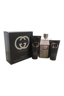 M-Gift-gucci-guilty-by-gucci Gift Set 3oz EDT Spray| 1.6oz After Shave Balm| 1.6oz All Over Shampoo