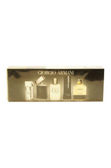 M-Gift-giorgio-armani-variety-by-giorgio-armani Gift Set 0.17oz Attitude EDT Splash| 0.14oz Emporio Armani Diamonds EDT Splash| 0.17oz Acqua Di Gio EDT Splash| 0.14oz Armani Code EDT Splash| 0.17oz Armani Eau Pour Homme EDT Splash