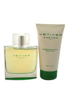 M-Gift-vetiver-carven-by-carven Gift Set 3.3oz EDT Spray| 5oz All Over Shampoo