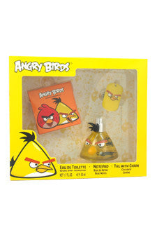 M-Gift-angry-birds---yellow-by-air-val-international Gift Set 1.7oz EDT Spray| NotePad| Tag With Chain