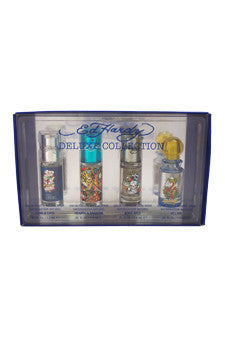 M-0.2LES-ed-hardy-deluxe-collection-by-christian-audigier 4 Pc Mini Gift Set 