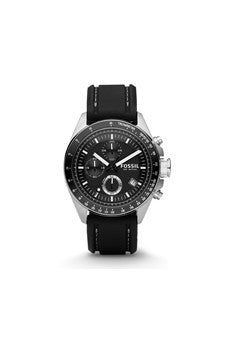 M-Wat-ch2573p-decker-chronograph-black-silicone-watch-by-fossil 1 Pc 