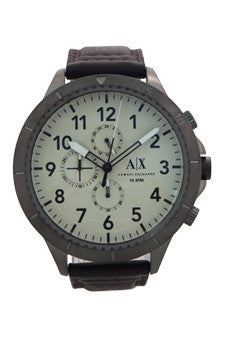 M-Wat-ax1757-chronograph-dark-brown-leather-strap-watch-by-armani-exchange 1 Pc 