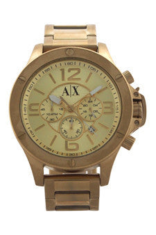 M-Wat-ax1504-chronograph-gold-ion-plated-stainless-steel-bracelet-watch-by-armani-exchange 1 Pc 