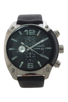 M-Wat-dz4341-chrono-black-dial-black-leather-strap-watch-by-diesel 1 Pc 