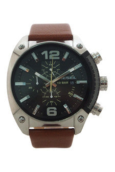 M-Wat-dz4296-chronograph-brown-leather-strap-watch-by-diesel 1 Pc 