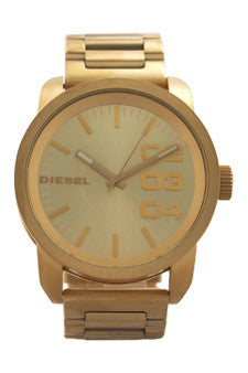 M-Wat-dz1466-gold-ion-plated-stainless-steel-bracelet-watch-by-diesel 1 Pc 