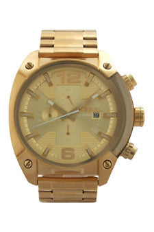 M-Wat-dz4299-chronograph-gold-tone-stainless-steel-bracelet-watch-by-diesel 1 Pc 