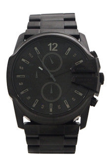 M-Wat-dz4180-chronograph-black-ion-plated-stainless-steel-bracelet-watch-by-diesel 1 Pc 