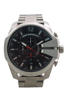 M-Wat-dz4308-chronograph-mega-chief-stainless-steel-bracelet-watch-by-diesel 1 Pc 