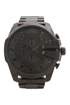 M-Wat-dz4282-chronograph-gunmetal-ion-plated-stainless-steel-bracelet-watch--by-diesel 1 Pc 