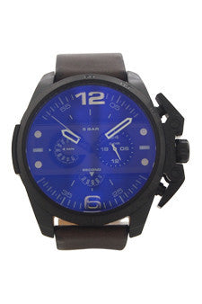 M-Wat-dz4364-chronograph-ironside-olive-leather-strap-watch-by-diesel 1 Pc 