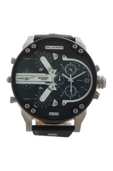 M-Wat-dz7313-mr-daddy-2.0-black-leather-strap-watch-by-diesel 1 Pc 