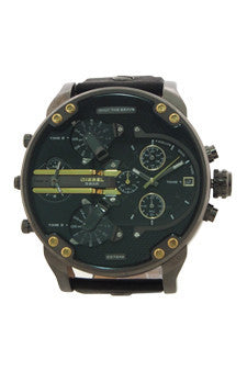 M-Wat-dz7348-mr.-daddy-2.0-black-leather-strap-watch-by-diesel 1 Pc 