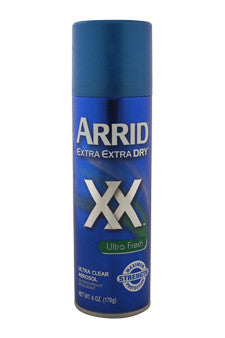 U-Deo-xx-ultra-clear-ultra-fresh-antiperspirant-&-deodorant-by-arrid 6 oz 