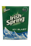 U-Soa-icyblast-cool-refreshment-deodorant-soap-by-irish-spring 8 x 4 oz 