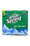 U-Soa-icyblast-cool-refreshment-deodorant-soap-by-irish-spring 3 x 4 oz 