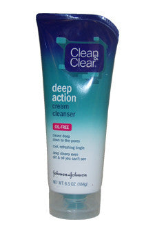 U-Cle-oil-free-deep-action-cream-cleanser-by-clean-&-clear 6.5 oz 