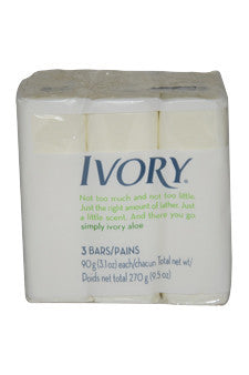 U-Soa-simply-ivory-aloe-bath-bar-by-ivory 3 x 3.1 oz 