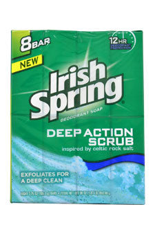 U-Soa-clean-scrub-deodorant-soap-by-irish-spring 8 x 4 oz 