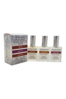 U-Gift-holiday-classics-2015-set-by-demeter Gift Set 1oz Egg Nog Cologne Spray| 1oz Sugar Plum Cologne Spray| 1oz Gingerbread Cologne Spray (Limited Edition)