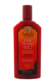 U-Sha-argan-oil-hair-shield-450-deep-fortifying-shampoo-by-agadir 12.4 oz 