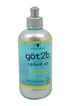 U-Gel-spiked-up-max-control-styling-gel-by-got2b 8.5 oz 