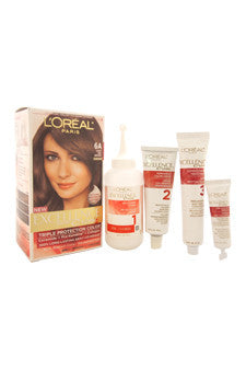 U-HaiC-excellence-creme-pro---keratine-#-6a-light-ash-brown---cooler-by-l'oreal-paris 1 Application 