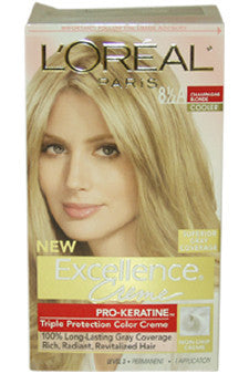 U-HaiC-excellence-creme-pro---keratine-#-8.5a-champagne-blonde---cooler-by-l'oreal-paris 1 Application 