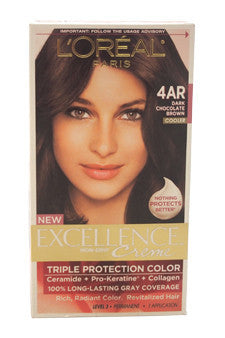 U-HaiC-excellence-creme-pro---keratine-#-4ar-dark-chocolate-brown---warmer-by-l'oreal-paris 1 Application 