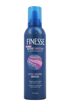 U-Mou-self-adjusting-extra-control-mousse-by-finesse 7 oz 