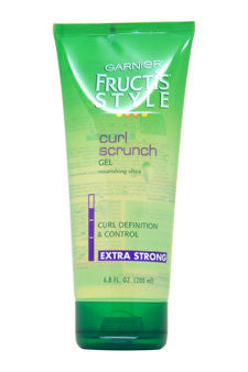 U-Gel-fructis-style-curl-scrunch-gel-curl-definition-&-control-extra-strong-by-garnier 6.8 oz 