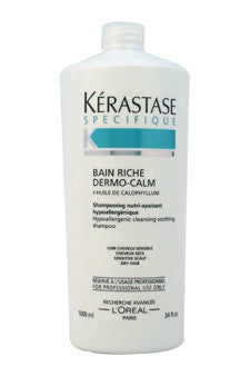 U-Sha-kerastase-specifique-bain-riche-dermo-calm-shampoo-by-kerastase 34 oz 