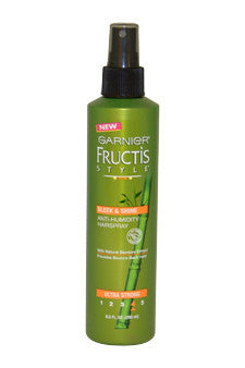 U-HaiS-fructis-style-sleek-&-shine-anti-humidity-ultra-strong-hair-spray-by-garnier 8.5 oz 