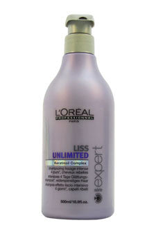 U-Sha-liss-unlimited-keratinoil-complex-shampoo-by-l'oreal-professional 16.9 oz 